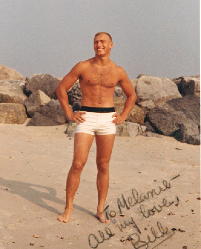 Bill Grossman on the beach